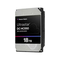 WD Ultrastar 3.5in 26.1MM 18TB 512MB 7200RPM SATA ULTRA 512E SE NP3 DC HC550