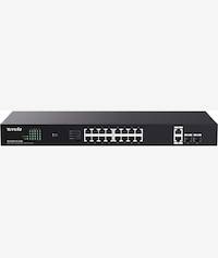 Tenda Ethernet Switch - 18GE + 2SFP with 16+POE