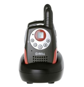 Bell Twin Pack 2 Way Radio - Up to 3 Kilometer Range, 8 Channels, LED Torch Function, Electronic Volume, External AC-DC Charger Pod
