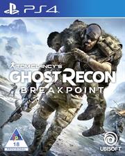 PlayStation 4 Game  Tom Clancy Ghost Recon Breakpoint