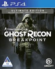 PlayStation 4 Game  Tom Clancy Ghost Recon Breakpoint Ultimate Edition