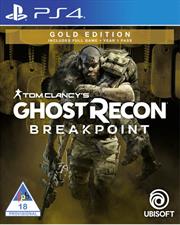 PlayStation 4 Game  Tom Clancy Ghost Recon Breakpoint Gold Edition