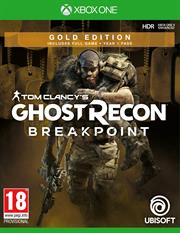 Xbox One Game  Tom Clancy Ghost Recon Breakpoint Gold Edition