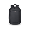 Port Eco Chicago Evo Expandable Backpack - 15.6 To 16 Inches, Multiple Storage Spaces, Reinforced And Ultra-Comfortable Back, Shoulder Straps And Handle, Water-repellent Outer Materials, Made From From Recycled Materials, Straps For Telescopic Suitcase Ha