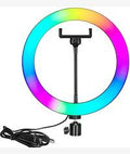 Nesty 12 Inch Multipurpose Electric Powered RGB LED Ring