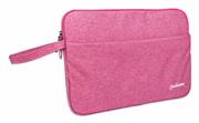 Manhattan Seattle Notebook Sleeve 14.5" - Top Load; Fits Most Laptops Up To 14.5", Premium Padding, Water-Resistant, Notebook Compartment, Front Pocket, Pink