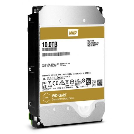 WD Gold™ 10TB SATA 3.5 256 MB Cache HDD