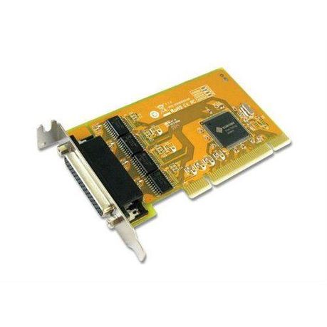 SUNIX SERIAL PCI CARD - QUAD 9PIN ON CABLE LOW PROFILE