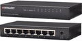 Intellinet 8-Port Fast Ethernet Office Switch - IEEE 802.3az (Energy Efficient Ethernet) - Metal Case, Desktop