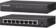 Intellinet 8-Port Fast Ethernet Office Switch - IEEE 802.3az (Energy Efficient Ethernet) - Metal Case, Desktop