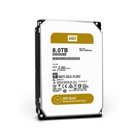 WD Gold™ 8TB SATA 3.5 256 MB Cache HDD