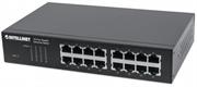 Intellinet 16-Port Gigabit Ethernet Switch - 16-Port RJ45 10/100/1000 Mbps, IEEE 802.3az Energy Efficient Ethernet, Desktop, 19" Rackmount