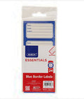 Marlin Blue Border School Labels ( Pack of 24 )