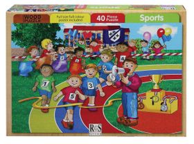 RGS 48pc Sports Day Wooden Puzzle