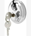 Noble Stainless Steel Disc Padlock 90mm