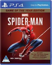 PlayStation 4 Game  Spider-Man  Game of the Year Edition