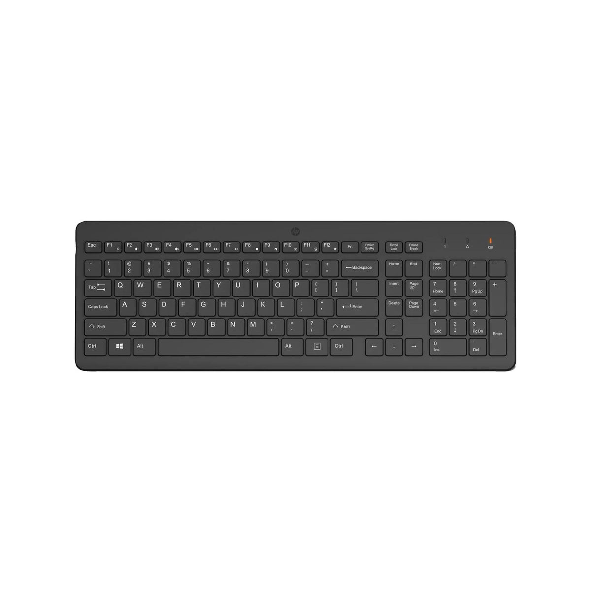 HP 225 WIRELESS KEYBOARD BLACK