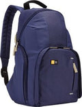 Case Logic DSLR Compact Backpack-Holds DSLR, Lens and Accessories, Dedicated, Padded, Rear iPad Compartment, Padded, Touch-Fastening Dividers, Personal Gear on Top, Cameras on Bottom, Interior Mesh Pocket for Accessories, Side Accessory Pockets, Padded Me