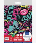 Marlin Precut Book Covers Girl Rule 5 Pack