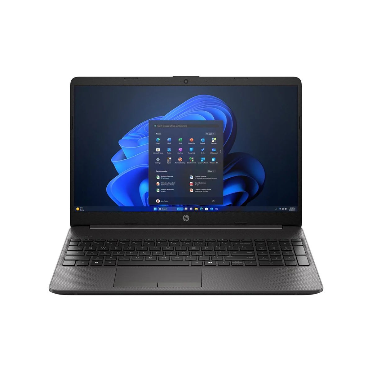 HP 250RT G9 Notebook PC – Intel N150 Processor (6M Cache, up to 3.60 GHz, 4 Cores), 8GB DDR4 3200MHz RAM (1 x 8GB, no slots Free, 16GB Max), 256GB M.2 PCIe NVMe Solid State Drive, 15.6-inch Full HD 250nits IPS Anti-Glare LED Display (1920 x 1080), No Opti