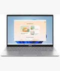 Asus Vivobook S14 S3407 Notebook PC – Intel® Core™ Ultra 7 Processor 355 2.3 GHz (12MB Cache, up to 4.7 GHz, 8 cores, 8 Threads), 16GB DDR5 5600MHz RAM (1 x 16GB Onboard, Up to 32GB Max), 512GB M.2 NVMe PCIe 4.0 Solid State Drive, 14-inch WUXGA 300nits Gl