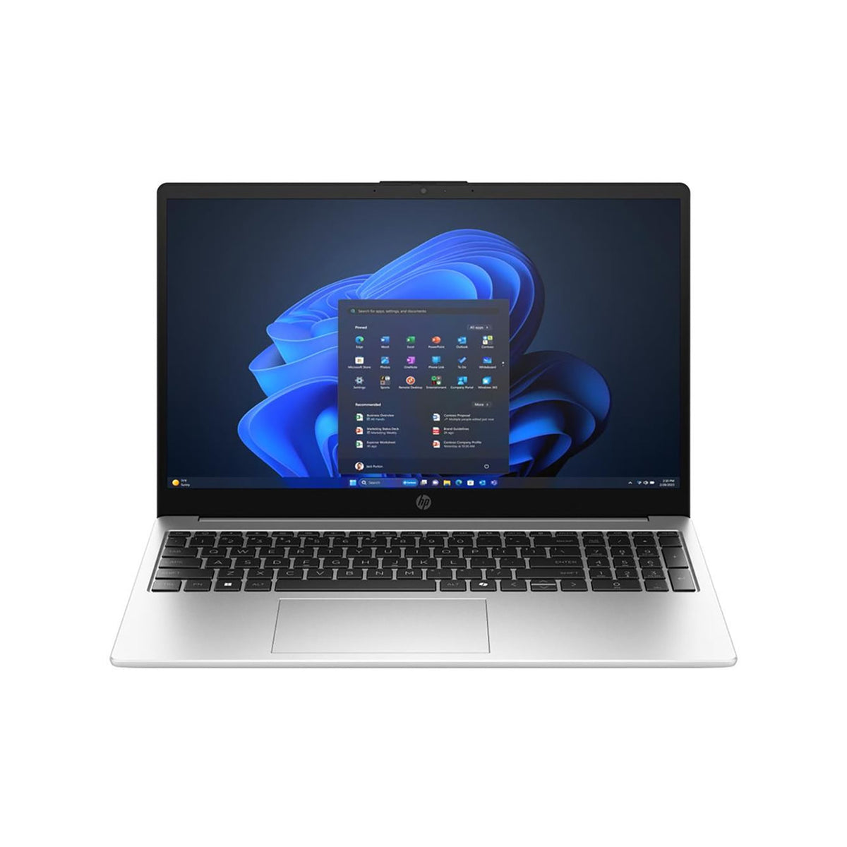 HP 250R G10 Notebook PC – Intel Core 5 120U Processor (12M Cache, 1.4 GHz, up to 5.00 GHz, 10 Cores), 8GB DDR4 3200MHz RAM (1 x 8GB, 1 Slot Free, 32GB Max), 512GB M.2 PCIe NVMe Solid State Drive, 15.6-inch Full HD 250nits IPS Anti-Glare Display (1920 x 10