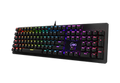 KWG Draco M1 Mechanical RGB Light Keyboard - RGB Backlighting Built-in lighting effects, KWG Certified Mechanical Switches, Windows Key lock on/off indicator, WASD–Arrow Key Exchange Mode, Rubber Feet Design Anti-slip design to ensure your keyboard to sta