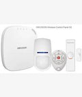 Hikvision Wireless Alarm Control Kit - The Hikvision Basic Wireless Alarm Control Panel Kit is ideal solution for those looking for a simple and reliable system with enhanced communication functions to protect small objects, such as houses, kiosks, boutiq