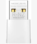 Mercusys Nano WiFi 6 Bluetooth USB Adapter - Fast WiFi 6 Speed Up to 900Mbps and Bluetooth 5.3 in One Compact Device, 2.4GHz at 287 and 5GHz at 600Mbps Dual-Band, Nano Size, Pre-Loaded Internal Drive, Omni Directional Antenna, Advanced Security, Windows C