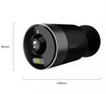 Arenti 4MP/2K+ Wireless Camera, Outdoor Bullet, Red Dot Design 2021 and iF Design 2021 Winner, 2.4GHz & 5GHz Wi-Fi dual band Wi-Fi connection, 4MP 2K+ resolution with 110° wide angle lens, 3000K Spotlight, H.265 Video Compression, Full Color, Black & Whit
