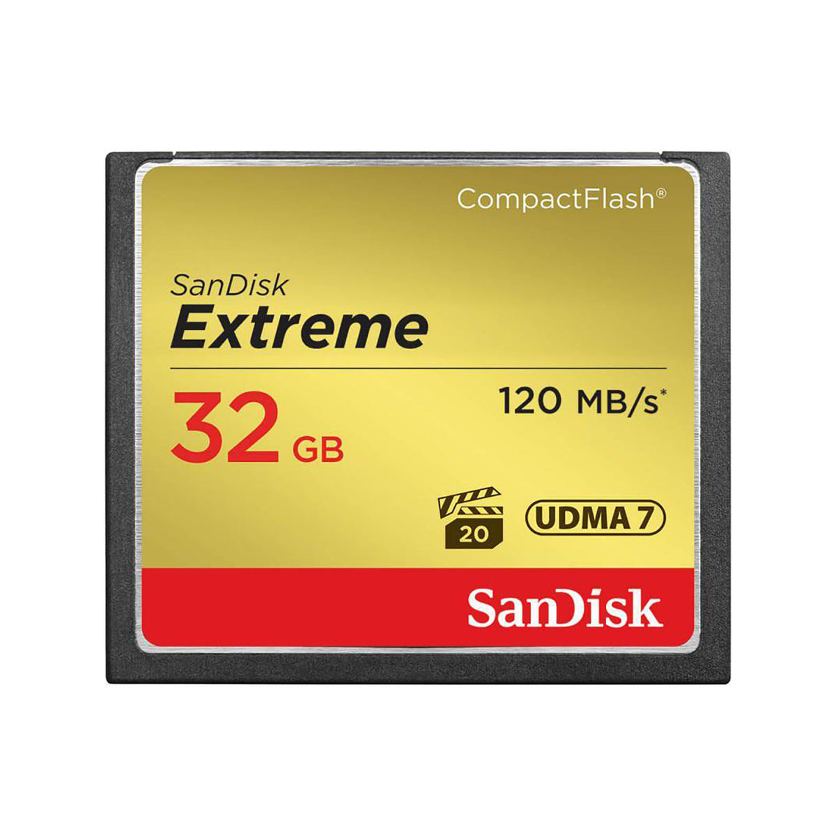 SanDisk Extreme CF Memory Card 120MB/s - 32GB