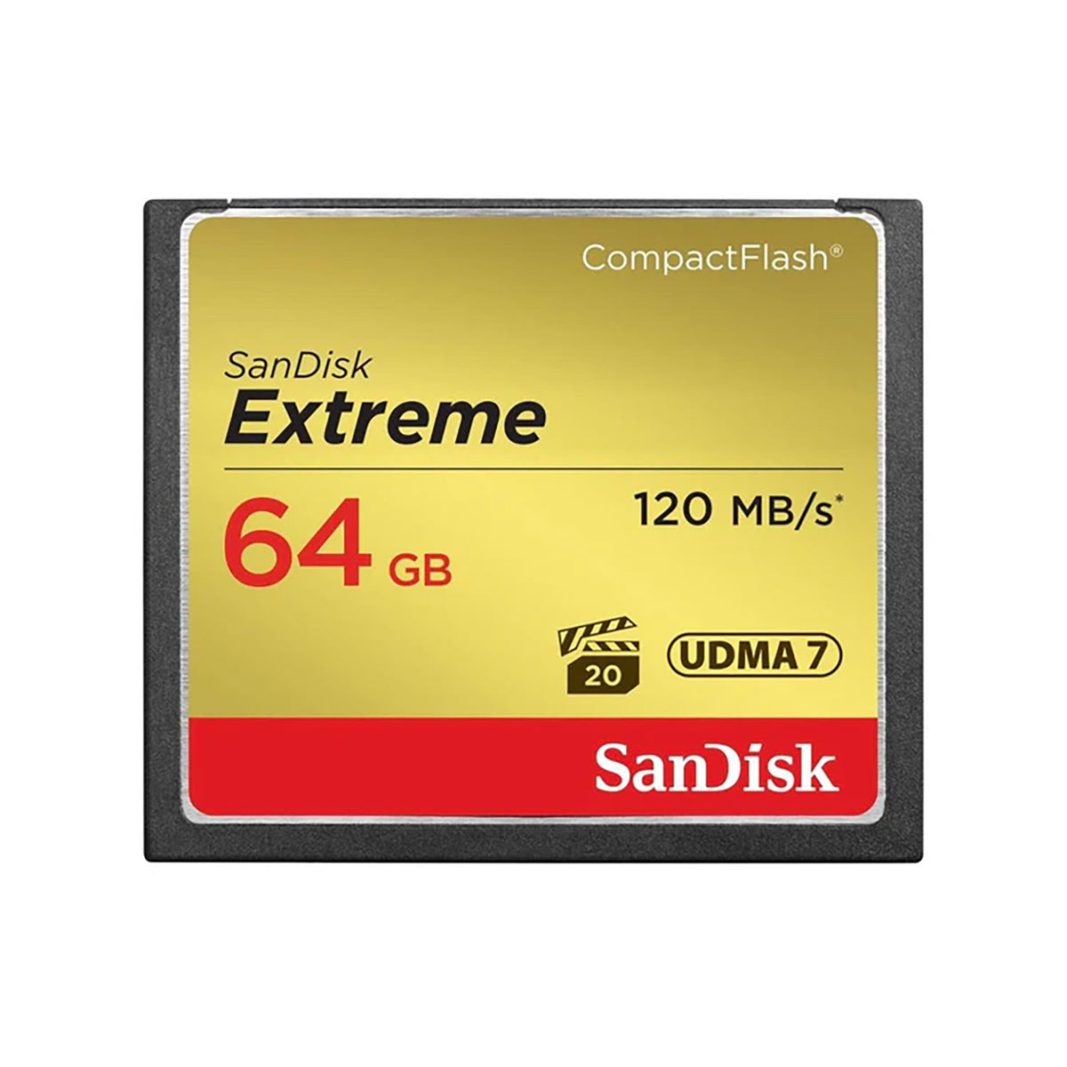 SanDisk Extreme CF Memory Card 120MB/s - 64GB