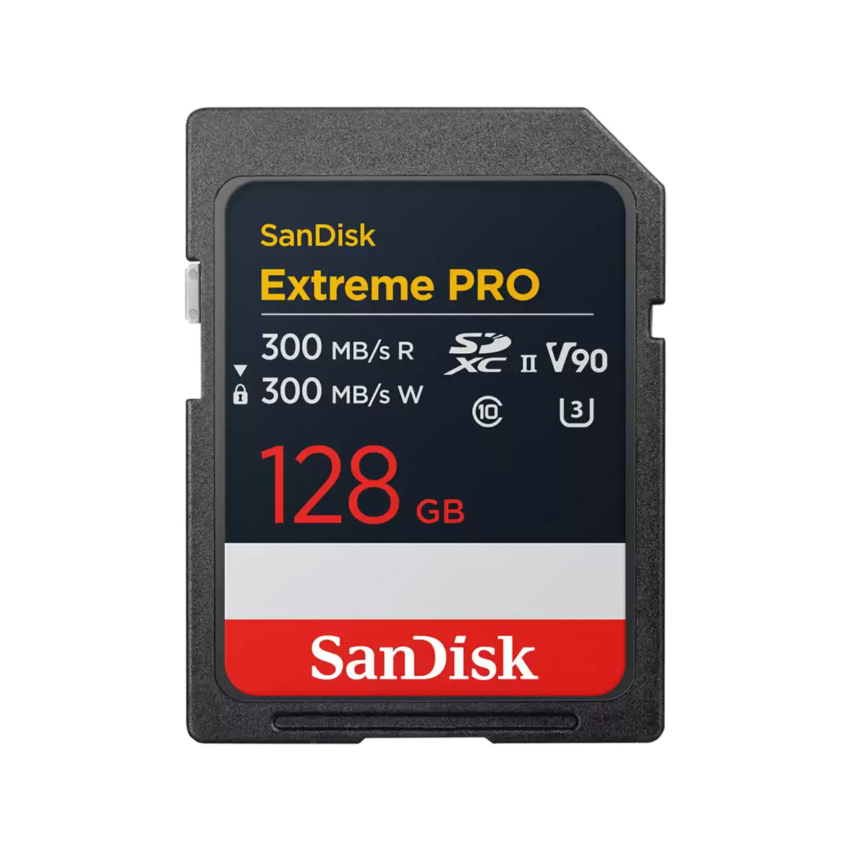 SanDisk Extreme Pro SDXC V90 Memory Card 300MB/s - 128GB