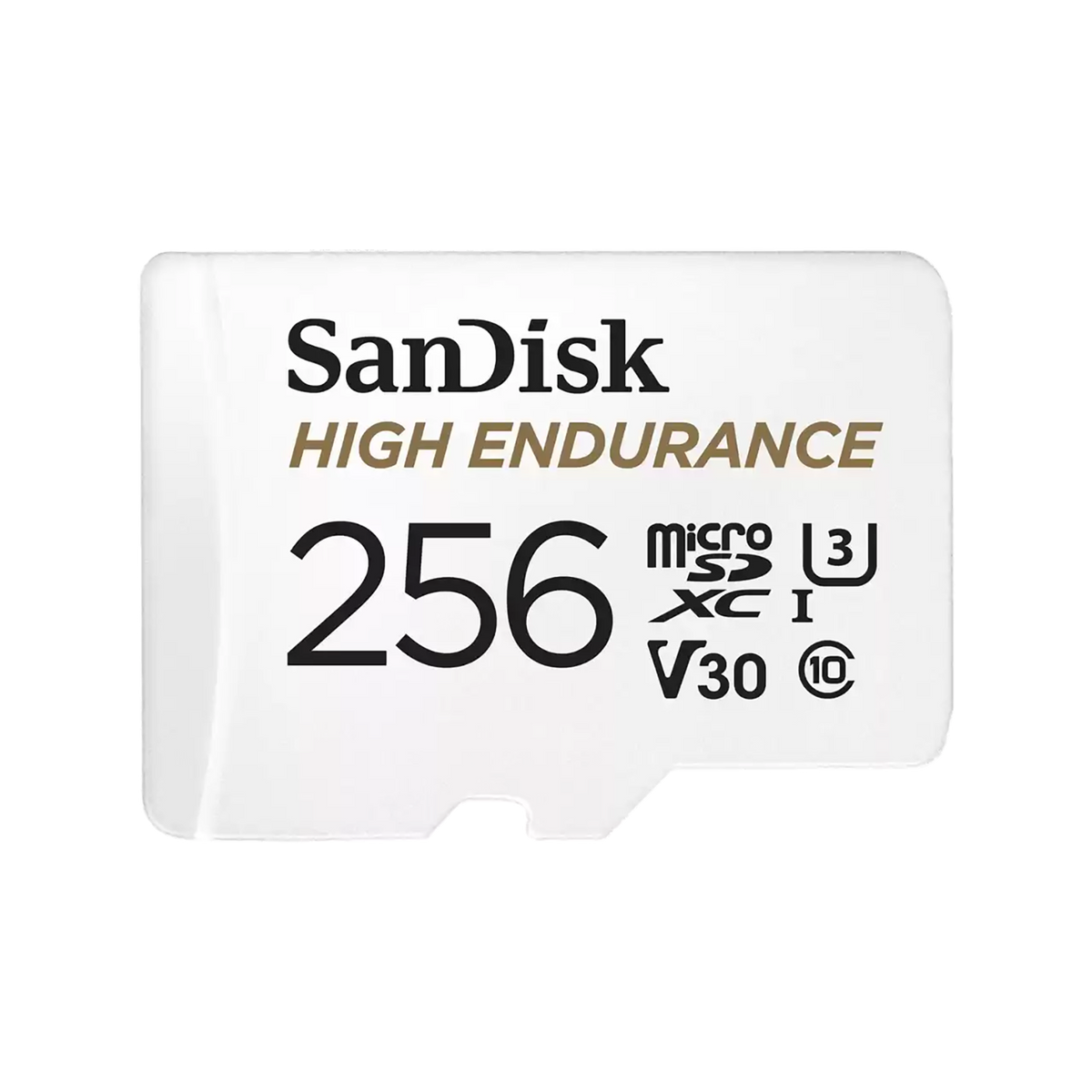 SanDisk High Endurance MicroSDXC & Adapter C10 U3 V30 100MB/s - 256GB