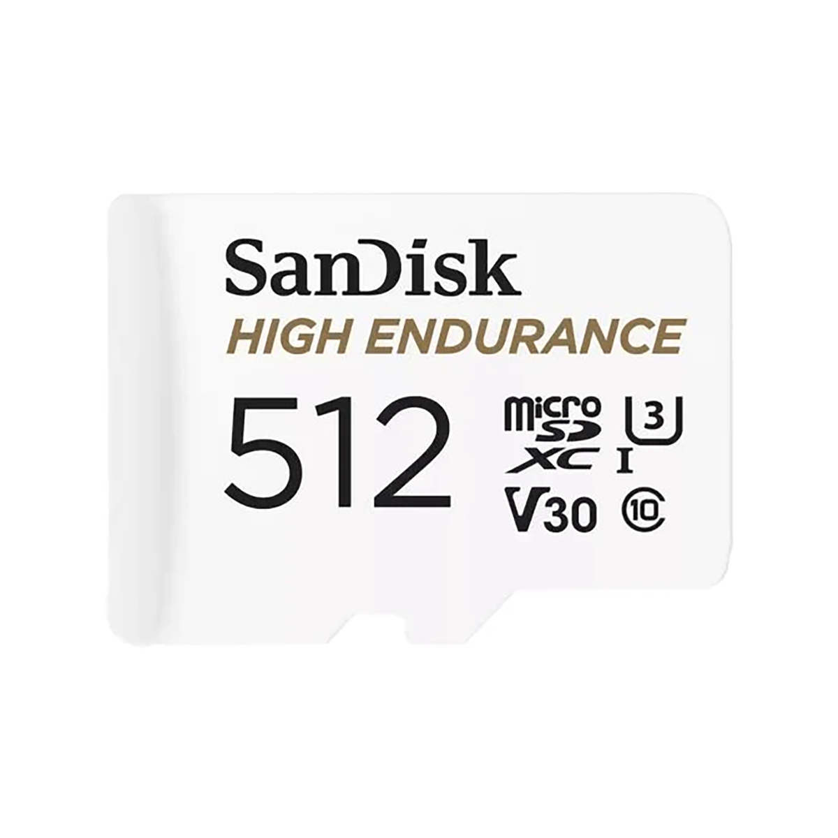 SanDisk High Endurance MicroSDXC & Adapter C10 U3 V30 100MB/s - 512GB