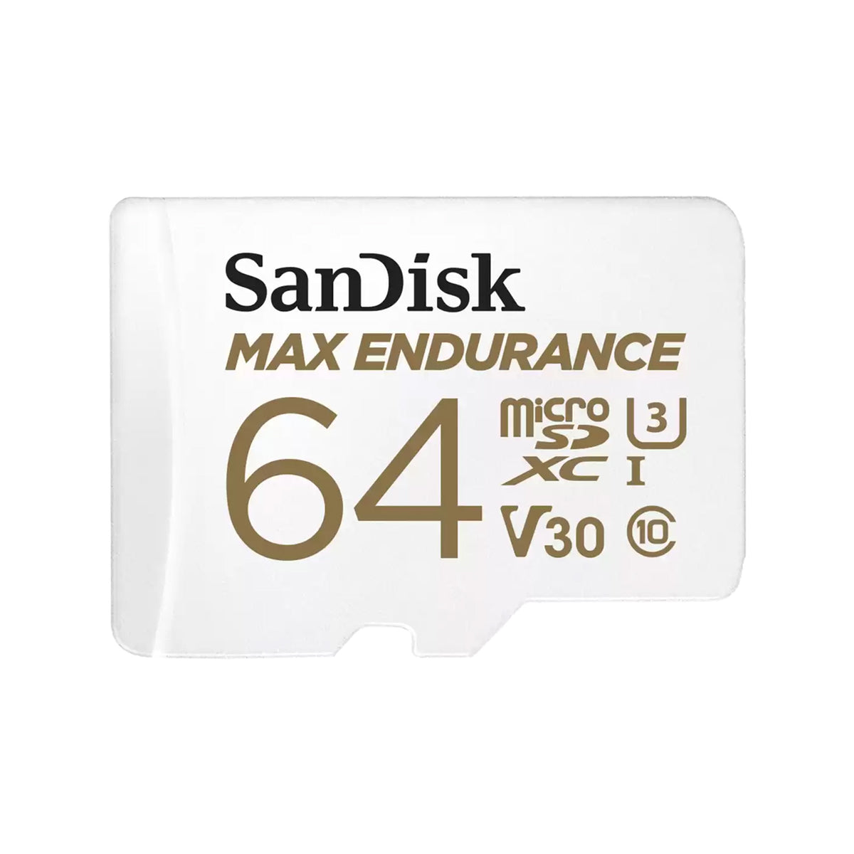 SanDisk Max Endurance MicroSD & Adapter 100MB/s - 64GB