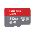 SanDisk Ultra MicroSDHC Class 10 & Adapter 150MB/s - 512GB