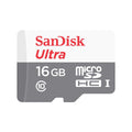SanDisk Ultra MicroSD Class 10 80MB/s - 16GB
