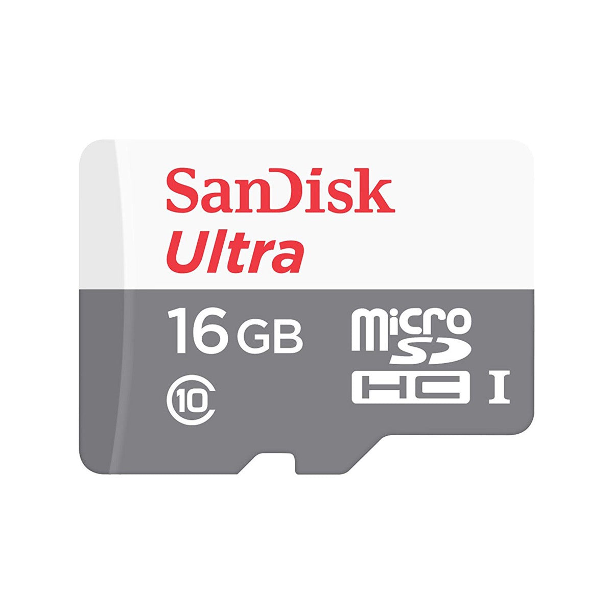 SanDisk Ultra MicroSD Class 10 80MB/s - 16GB