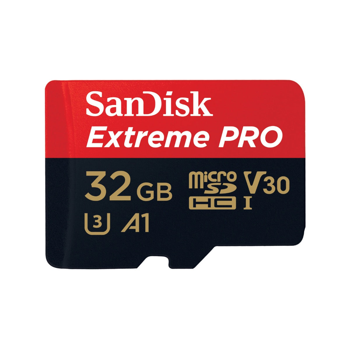 SanDisk Extreme Pro MicroSDHC & Adapter V30 U3 100MB/s - 32GB