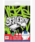 Marlin Precut Book Covers Skaterboy 5 Pack