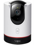 TP-Link Tapo C225 2K Indoor Pan/Tilt AI Home Security Wi-Fi Camera - Physical Privacy Mode-Maintain privacy with the lens blocked by the housing when physical privacy mode is enabled, Smart AI Detection and Notification-Smart AI indentifies people, pets a