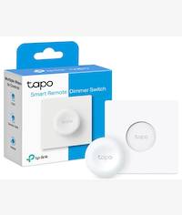 Smart Remote Dimmer Switch:  868 MHz, battery powered(1*CR2032), EU/UK wall plate Feature: Tapo smart app, Tapo smart hub required, smart action, multiple ways to control(click, double click, rotate), multiple ways of installation(paste, magnetic, screw),
