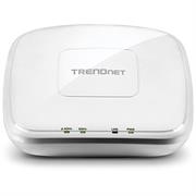 TrendNet AC1750 Dual Band PoE Access Point with Gigabit PoE LAN port - Concurrent 1300 Mbps WiFi AC + 450 Mbps WiFi N bands, Access Point, Client, WDS AP, WDS Bridge, WDS Station, and Repeater modes, Supports wireless encryption up to WPA2, WiFi Traffic S