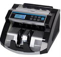 Casey Notes Count machine with Auto decetor of fake Notes; 1000Notes/min count speed; Automatic detection with UV while counting; Suitable for all Currencies; Dim. : 29 x24 x16 cm