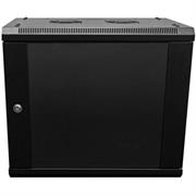 NetiX 19" 9U 600X450 Fixed Wall Mount Server Cabinet
