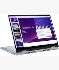 Dell 14 Plus DB04250 2-in-1 Notebook PC – Intel Core Ultra 5 226V Processor (8M Cache, 2.1 GHz, up to 4.50 GHz, 8 cores), 16GB LPDDR5x 8533MHz RAM (not upgradable), 512GB M.2 2230 PCIe Gen4 NVMe Solid State Drive, 14-inch FHD+ 300nits WVA Touchscreen Disp