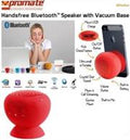 Promate Globo -2 ,Portable Bluetooth® 3.0 Speaker with suction stand  Colour:Red