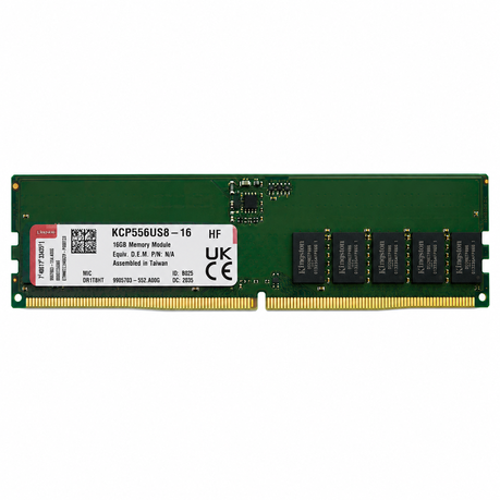 KINGSTON 16GB DDR5 5600MTS UDIMM OR MODULE