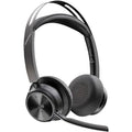 HP POLY VOYAGER FOCUS 2 Wireless USB-C ANC MS TEAMS Certified Headset with Charging Stand
